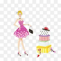 女性购物素材-空若网 女性购物素材-空若网