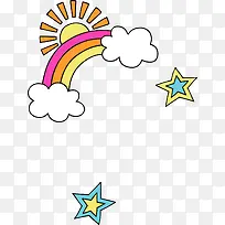 卡通黄色太阳-空若网 卡通黄色太阳-空若网