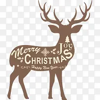 手绘麋鹿-空若网 手绘麋鹿-空若网