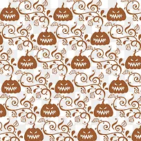 南瓜矢量底纹-空若网 南瓜矢量底纹-空若网