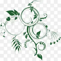 卡通藤蔓-空若网 卡通藤蔓-空若网