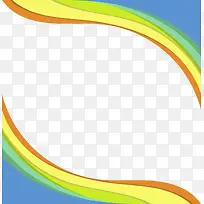 黄色蓝色条纹边框-空若网 黄色蓝色条纹边框-空若网