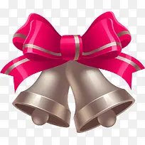 圣诞节装饰铃铛矢量素材-空若网 圣诞节装饰铃铛矢量素材-空若网