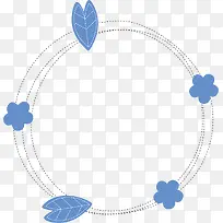 蓝色线条边框-空若网 蓝色线条边框-空若网