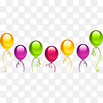 彩色节日气球-空若网 彩色节日气球-空若网