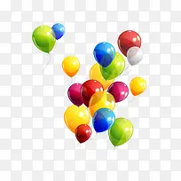 多彩的气球-空若网 多彩的气球-空若网