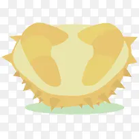 对称矢量切开的榴莲-空若网 对称矢量切开的榴莲-空若网