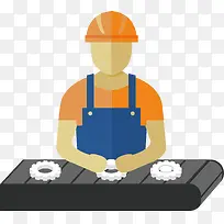 工作场景矢量-空若网 工作场景矢量-空若网