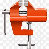 橙色卡通夹子-空若网 橙色卡通夹子-空若网