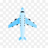 矢量卡通扁平化飞机-空若网 矢量卡通扁平化飞机-空若网