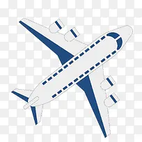 卡通扁平化飞机设计-空若网 卡通扁平化飞机设计-空若网