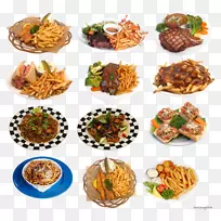 烤制土豆菜剪贴画-空若网 烤制土豆菜剪贴画-空若网