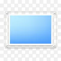 玻璃透明免抠相框-空若网 玻璃透明免抠相框-空若网