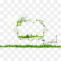 树蔓草地装饰素材-空若网 树蔓草地装饰素材-空若网