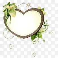 矢量木版花卉边框-空若网 矢量木版花卉边框-空若网