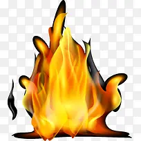 橙色清新火焰-空若网 橙色清新火焰-空若网