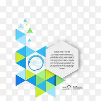 矢量彩色三角拼接图案-空若网 矢量彩色三角拼接图案-空若网
