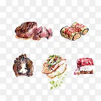 水彩食物-空若网 水彩食物-空若网