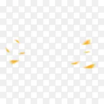 黄色三角形创意装饰-空若网 黄色三角形创意装饰-空若网