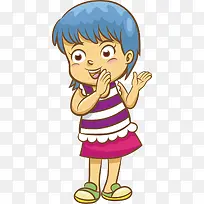 卡通人物鼓掌欢迎-空若网 卡通人物鼓掌欢迎-空若网