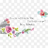 水彩花卉-空若网 水彩花卉-空若网