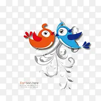 卡通小鸟欢喜动物素材图片-空若网 卡通小鸟欢喜动物素材图片-空若网