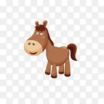 卡通可爱小动物装饰设计动物头像-空若网 卡通可爱小动物装饰设计动物头像-空若网