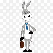 卡通驴PNG下载-空若网 卡通驴PNG下载-空若网