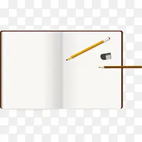 开学季棕色打开的书本-空若网 开学季棕色打开的书本-空若网