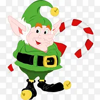卡通圣诞人矢量素材-空若网 卡通圣诞人矢量素材-空若网