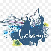 水彩墨迹-空若网 水彩墨迹-空若网