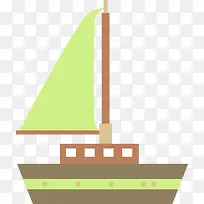 小清新多彩帆船-空若网 小清新多彩帆船-空若网