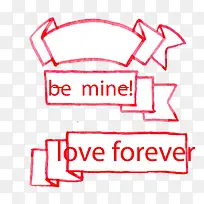 矢量手绘飘带边框素材-空若网 矢量手绘飘带边框素材-空若网