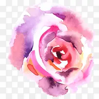 手绘水彩牡丹花-空若网 手绘水彩牡丹花-空若网