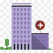 医院扁平化楼城市-空若网 医院扁平化楼城市-空若网