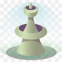 喷泉png矢量元素-空若网 喷泉png矢量元素-空若网