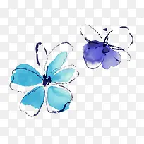 花朵插画-空若网 花朵插画-空若网