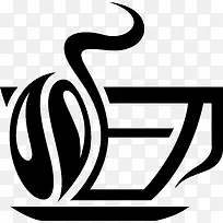 咖啡豆咖啡矢量图-空若网 咖啡豆咖啡矢量图-空若网