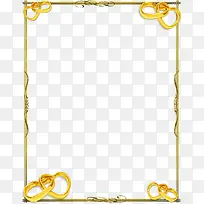 金色花纹边框-空若网 金色花纹边框-空若网
