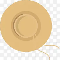 夏季休闲橙色沙滩帽-空若网 夏季休闲橙色沙滩帽-空若网