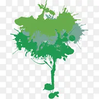 喷墨树形-空若网 喷墨树形-空若网