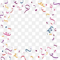 彩色漂浮的彩带-空若网 彩色漂浮的彩带-空若网