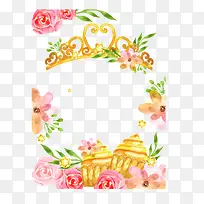 手绘风生日派对蛋糕-空若网 手绘风生日派对蛋糕-空若网