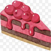 三角卡通美味蛋糕-空若网 三角卡通美味蛋糕-空若网