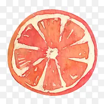 矢量卡通水彩水果橙子png-空若网 矢量卡通水彩水果橙子png-空若网