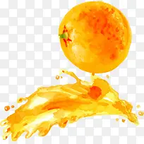 鲜榨果汁橙色橙汁-空若网 鲜榨果汁橙色橙汁-空若网