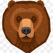 卡通可爱小动物装饰动物头像-空若网 卡通可爱小动物装饰动物头像-空若网