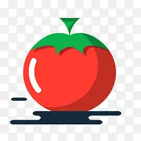 扁平化西红柿免抠下载-空若网 扁平化西红柿免抠下载-空若网