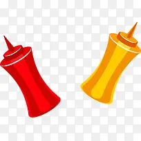 多彩酱汁瓶子-空若网 多彩酱汁瓶子-空若网