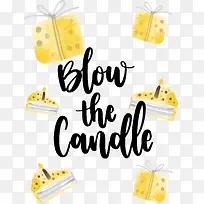 黄色水彩蛋糕花纹-空若网 黄色水彩蛋糕花纹-空若网